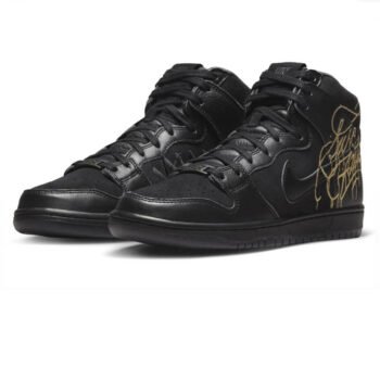 Nike SB Dunk High FAUST Black Gold
