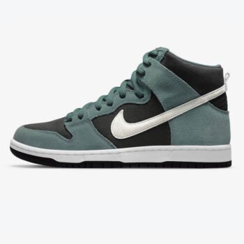Nike SB Dunk High Green Suede - Imagen 2
