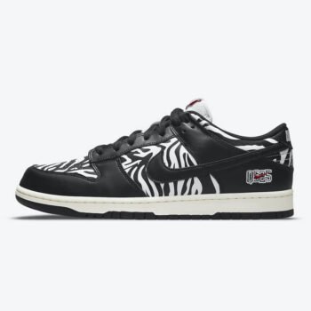 Nike SB Dunk Low Quartersnacks Zebra - Imagen 2