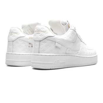 Nike Air Force 1 Louis Vuitton White - Imagen 3