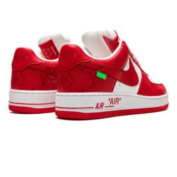 Nike Air Force 1 Louis Vuitton Red - Imagen 3