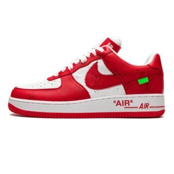 Nike Air Force 1 Louis Vuitton Red - Imagen 2