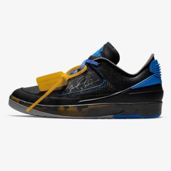 Air Jordan 2 Retro Low Off-White Black - Imagen 2