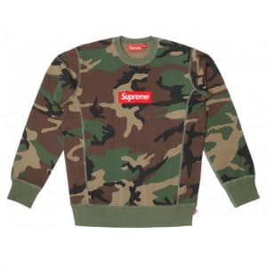 Supreme Box Logo Crewneck Camo