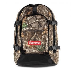 Supreme FW19 logo backpack