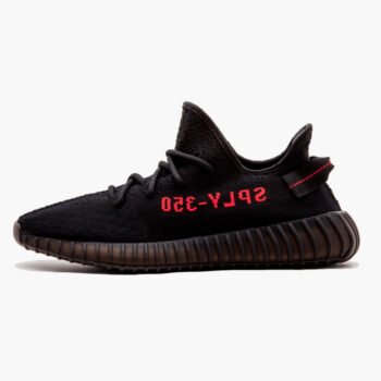 Adidas Yeezy Boost 350 V2 Black Red - Imagen 2