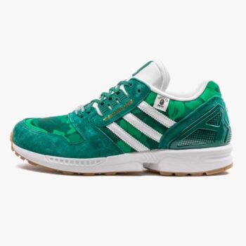 Adidas ZX 8000 Bape Undefeated Green - Imagen 2