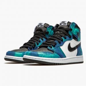 Womens Air Jordan 1 Retro High Tie Dye