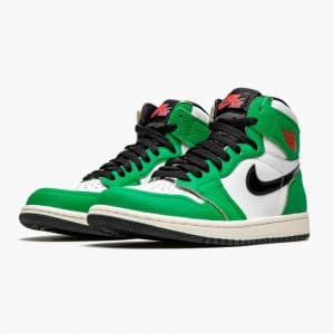 Womens Air Jordan 1 Retro High Lucky Green