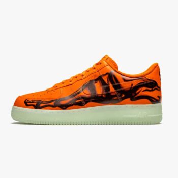 Nike Air Force 1 Low Orange Skeleton - Imagen 2