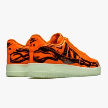 Nike Air Force 1 Low Orange Skeleton - Imagen 4