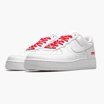 Nike Air Force 1 Low Supreme White - Imagen 2