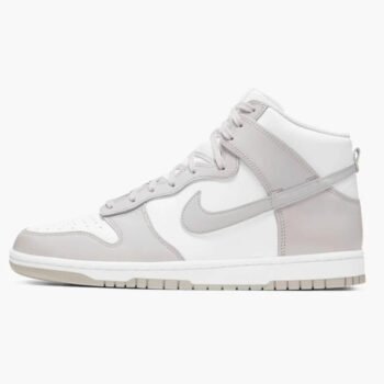 Nike Dunk High Retro White Vast Grey 2021 - Imagen 2