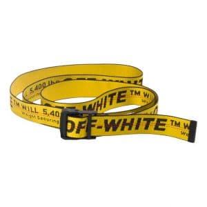 OFF-WHITE Industrial Belt SS19 Yellow / Black